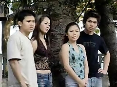 Thai hotties getting banged in a full porno video