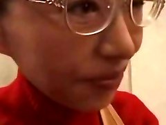 Asian Slender Glasses Mature Makiko Miyashita 53years