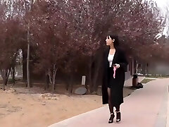 Chinese Woman Public Bondage