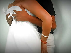 Garments supermarket owner fucking her customer inside her Shop