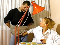 Blonde teen from France gets smashed by two hard shafts Blonde teen from France gets smashed by two hard shafts