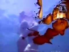 A wet wish - underwater anal. A wet wish - underwater anal.