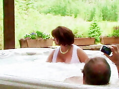 IN THE HOT TUB WITH HUBBY'S Acquaintance
