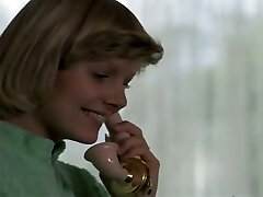 Sex-starved blonde nympho gets naughty in the rest room room