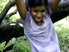 Desi teens having mangal in jungle