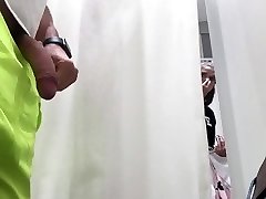 Flashing my Dick to a Lady in Fitting Guest Room