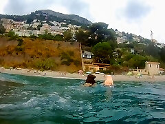 Public Beach underwater Muff flash Public Beach underwater Muff flash