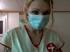 Nurse Dildo Therapy and anal Fisting