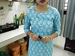 Indian Bengali Milf stepmom training her stepson how to intercourse with girlfriend!! In kitchen With clear grubby audio