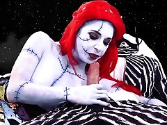 Joanna Angel and Small Mitts enjoy clothed sex