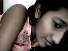 Desi wondrous college cutie Avantika on web camera