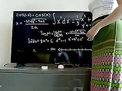 myanmar profesor de matemáticas encanta el sexo duro