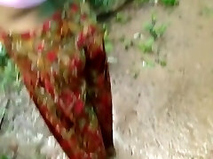 Sister Outdoor Pissing And Getting Fucked In The Farm Bathroom By Father