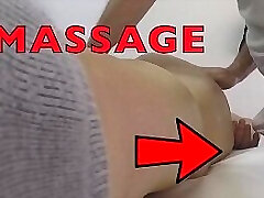 Massage Hidden Camera Records Giant Wife Groping Masseur'_s Dick