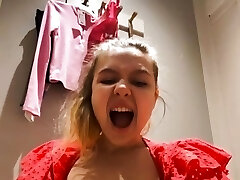 Extreme anal finger-banging in public