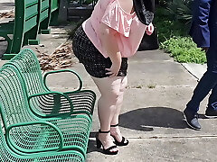 I can't believe the perverted guy was watching my xxl fat ass from inside his van -Jamdown26 - BBW ssbbw creampie pussy, spunking