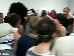 Busty GIRL AT CZECH GANG BANG PARTY