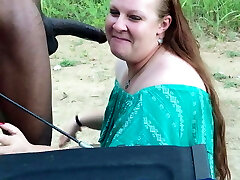 Mature Milf Swingers Meet in the Woods for some Dark-hued Trouser Snake