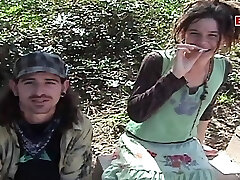 Amateur public sex with skinny brit teen in