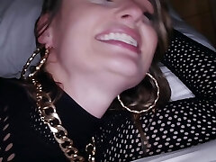 BLACKEDRAW Insatiable cutie Kenzie worships his thick Bbc