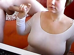 Buxom MILF with round boobies Buxom MILF with round boobies