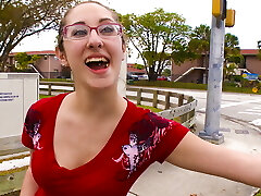 Saved by the glasses! Saved by the glasses!