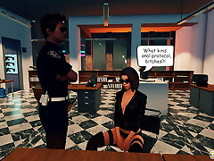 3DXChat - Petite town life - Anal justice