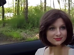 Nasty German Amateur Outdoor Oral And Facial