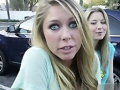 Hot girlfriend first facial
