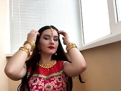 Indian Desi Bhabhi Alyssa Quinn Gets Fuck & Swallows Immense Jism(Hindi Audio)