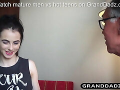 Old English schoolteacher gets aroused by horny young students Old English schoolteacher gets aroused by horny young students