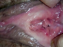 extreme internal close up gape and unload