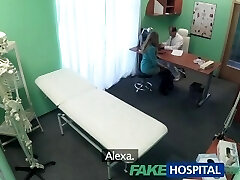 FakeHospital Big boobs babe has a back problem FakeHospital Big boobs babe has a back problem