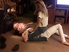 Living room wrestling