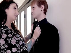 Big Tits MILF Step Mom Fucked By Young Virgin Step Son