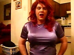 Lil-dicked crossdressing sissy