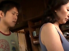 Japanese Mom Caught Son Jerking Son Force To Fuck Mom