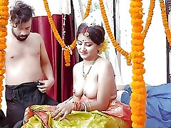Cheating wife part 02 Freshly Married wife with Her Boy Friend Gonzo Boink in front of Her Husband ( Hindi Audio )