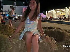 Shameless gal took off her panties in public Shameless gal took off her panties in public