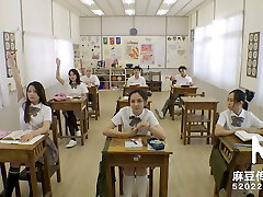 Trailer-Presenting New Student In High School-Wen Rui Xin-MDHS-0001-Greatest Original Asia Porn Video