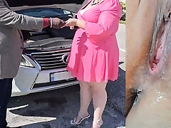 Mobile mechanic stop to give assistance with broken down car, but he ended up cramming my cootchie with his cum Mobile mechanic stop to give assistance with broken down car, but he ended up cramming my cootchie with his cum