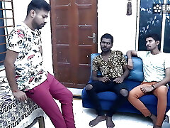 Desi Dirty Big Boobs Milf Sucharita Enjoys Group Sex With Her Three Friends ( Hindi Audio )