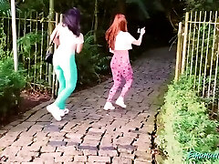 Emanuelly Raquel - Fun With My Hot Big Boobs Buddy In Public! Butt And Boobies