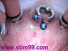 Gapping Pussy very Closeup Cootchie open Stretching Dilatation