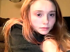 Fledgling redhead Russian teen