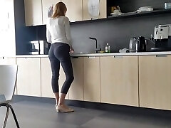 Russian butt at home