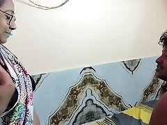 She Caught Her Step Son And Had Fun With Him