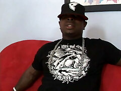 Bald black guy drills ebony beauty with cat paws tattoo on her tits Bald black guy drills ebony beauty with cat paws tattoo on her tits