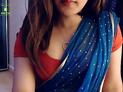 Cammodel BadGirlLHR in Saree Cammodel BadGirlLHR in Saree
