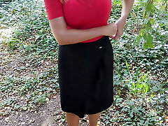 Observe my milf wife with big natural tits stripping outdoors - nasty exhibitionist fun Observe my milf wife with big natural tits stripping outdoors - nasty exhibitionist fun